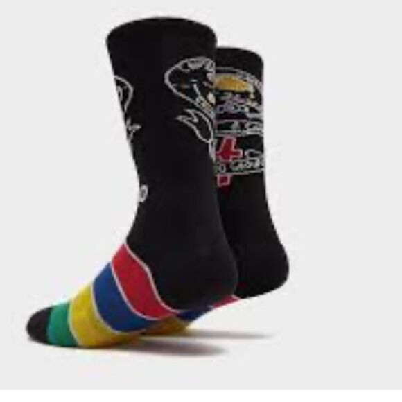 STANCE ELF FOOD GROUPS NWT CASUAL CREW HEIGHT COMBED COTTON WITH LIGHT CUSHION - Picture 5 of 7